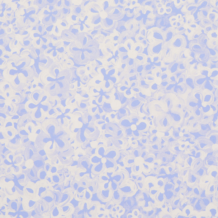 Schumacher Superbloom Cornflower Wallpaper Sample 5014200