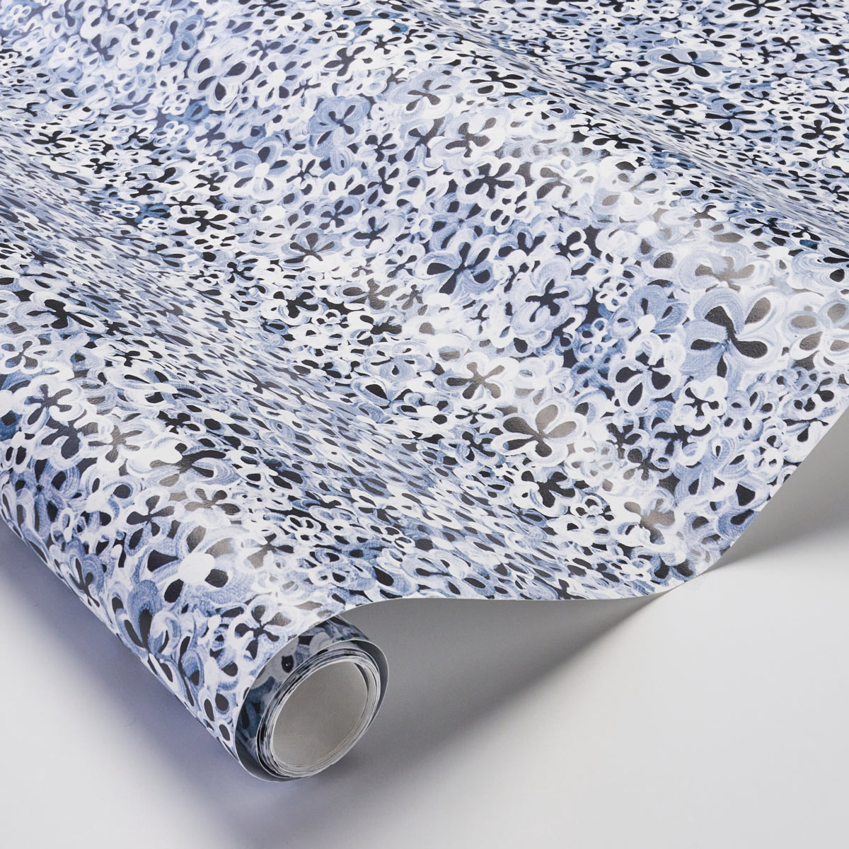 Schumacher Superbloom Deep Blue Wallpaper Sample 5014201