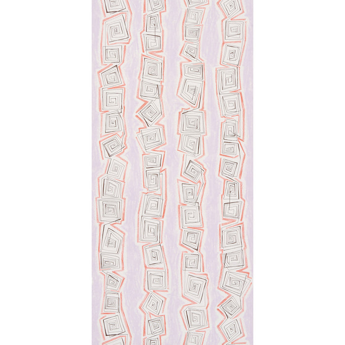 Schumacher Taboo Warm Lilac Wallpaper Sample 5014212
