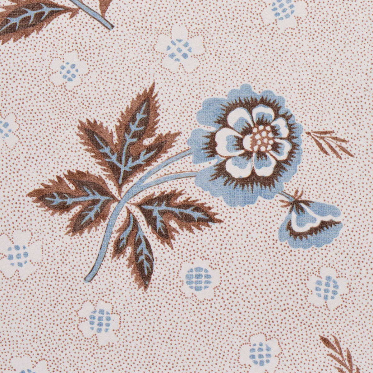 Schumacher Colline Delft & Sepia Wallpaper Sample 5014222