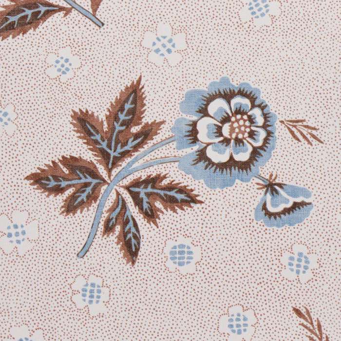 Schumacher Colline Delft & Sepia Wallpaper Sample 5014222