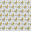 Schumacher Basile Trellis Yellow & Blue Wallpaper Sample 5014230