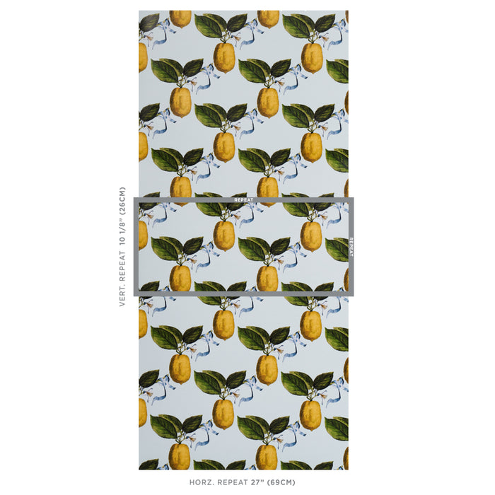 Schumacher Le Citron Sky Wallpaper Sample 5014281