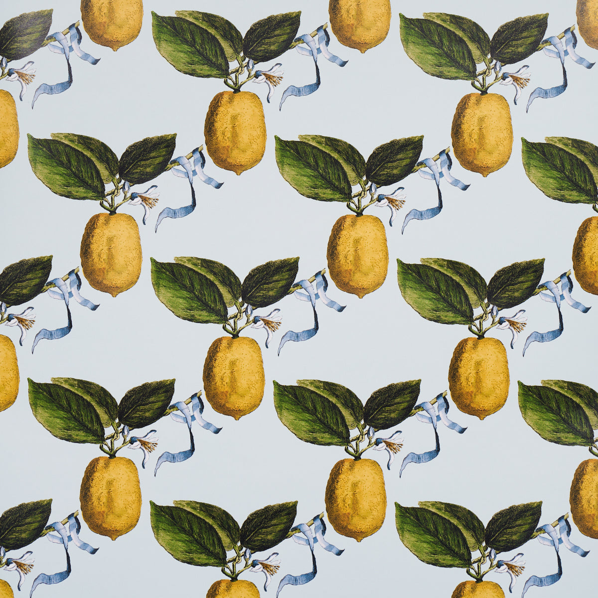Schumacher Le Citron Sky Wallpaper Sample 5014281