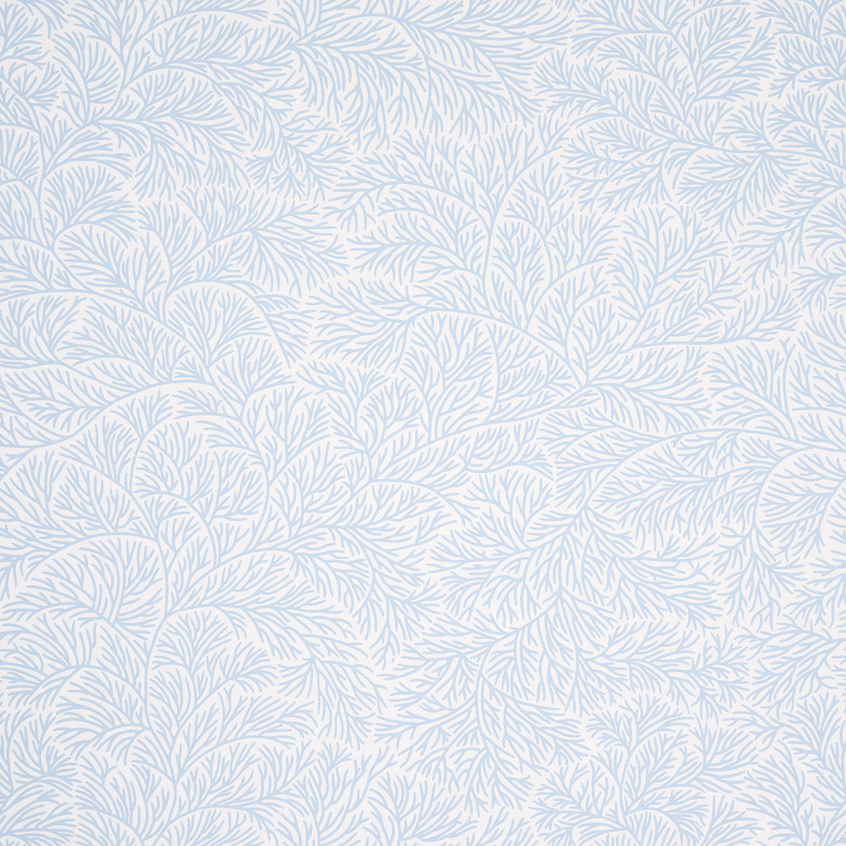 Schumacher Bougainvillea China Blue Wallpaper Sample 5014330
