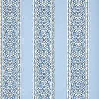 Schumacher Jasmine Indigo Wallpaper 5014340