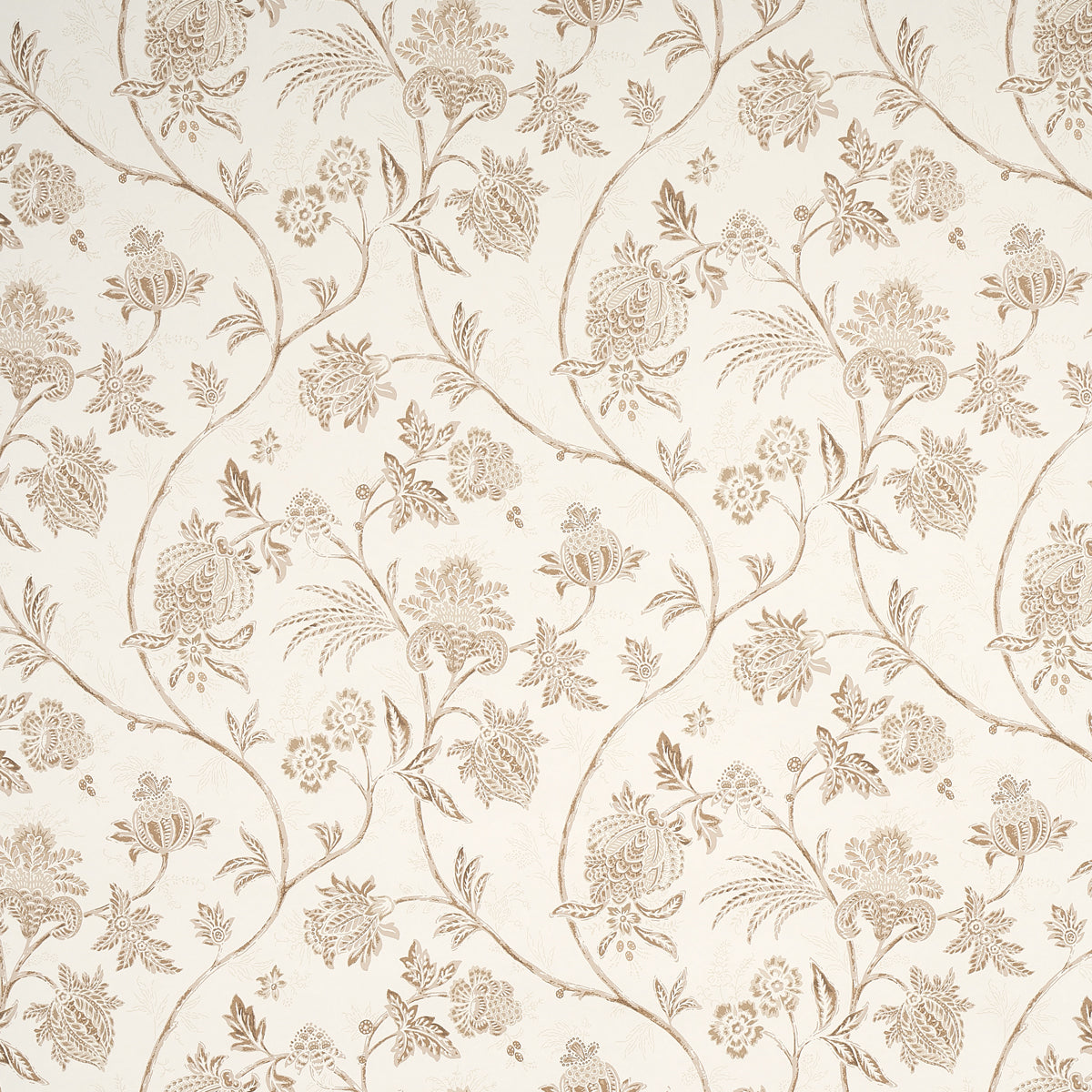 Schumacher Chinoiserie Vine Neutral Wallpaper 5014352