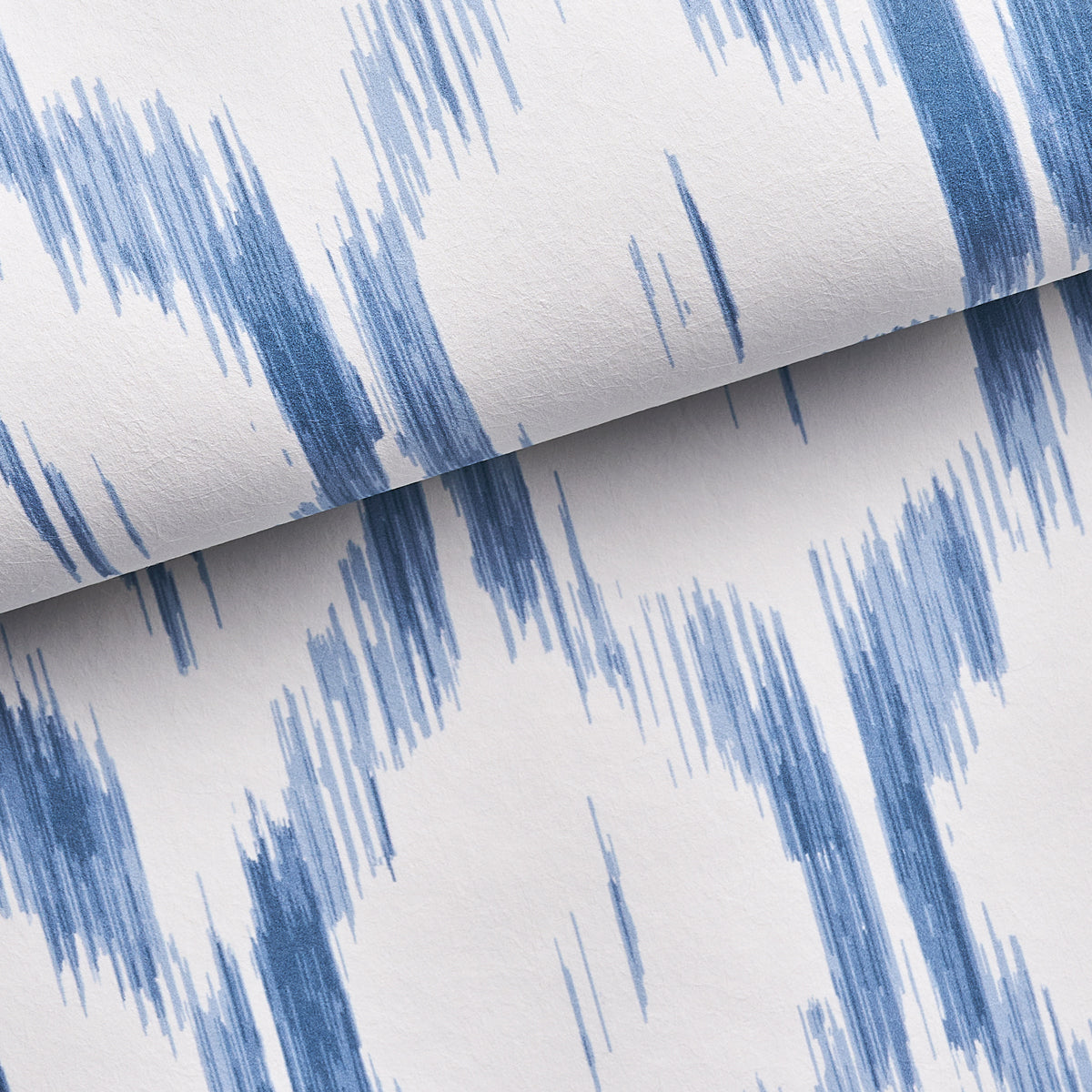 Schumacher Santa Monica Indigo Wallpaper Sample 5014370