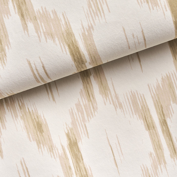 Schumacher Santa Monica Neutral Wallpaper Sample 5014371