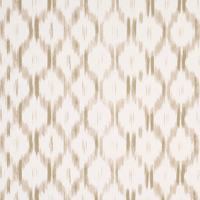 Schumacher Santa Monica Neutral Wallpaper Sample 5014371