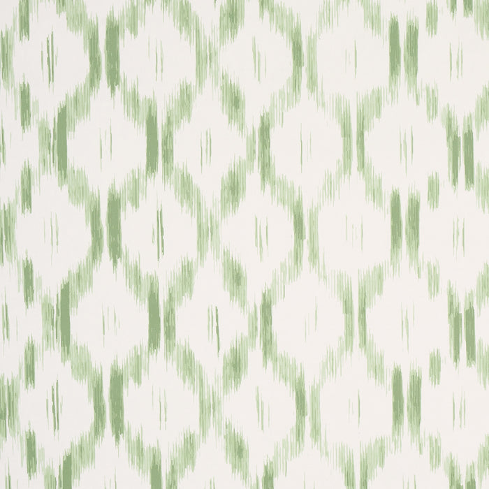 Schumacher Santa Monica Leaf Green Wallpaper Sample 5014372