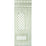 Schumacher Bamboo Trellis Panel B Green Wallpaper Sample 5014400