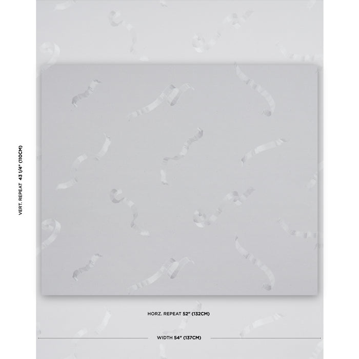 Schumacher Beth Grey Wallpaper Sample 5014502