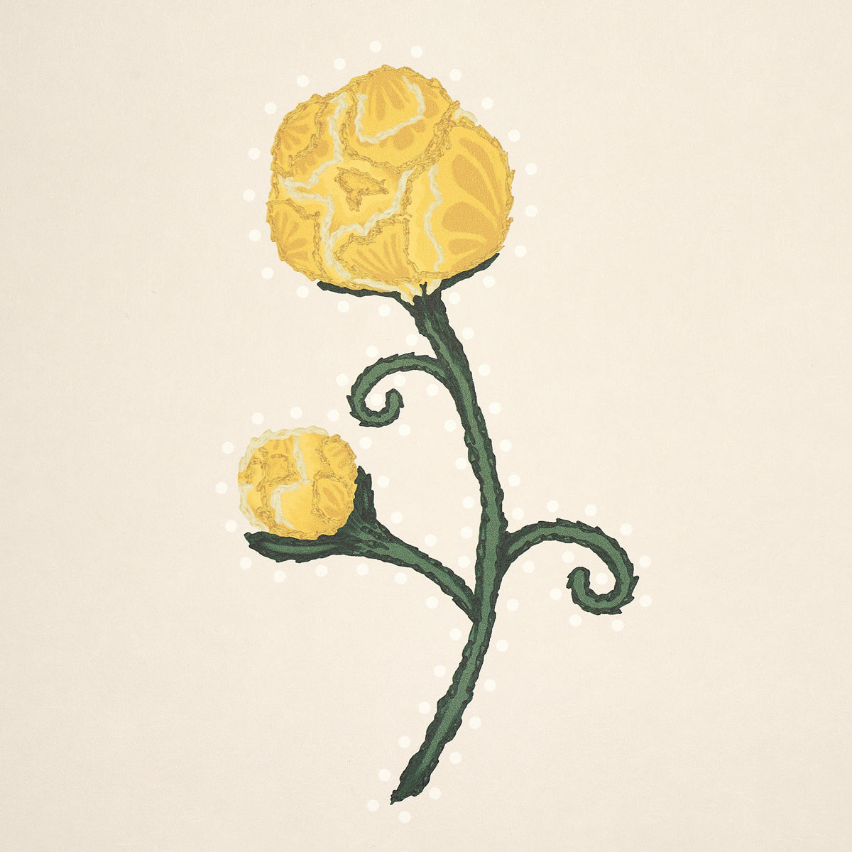 Schumacher Rhinestone Cowboy Bright Yellow Wallpaper Sample 5014581