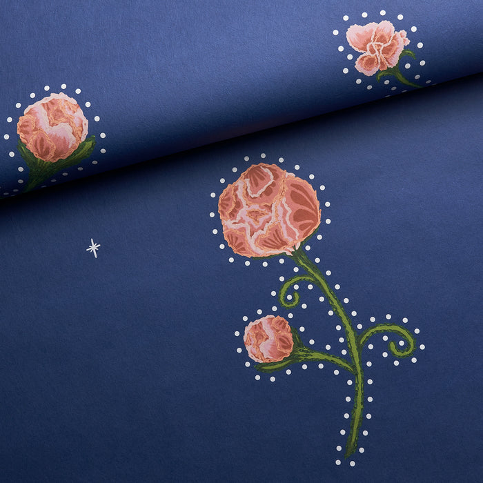 Schumacher Rhinestone Cowboy Clean Blue Wallpaper Sample 5014582