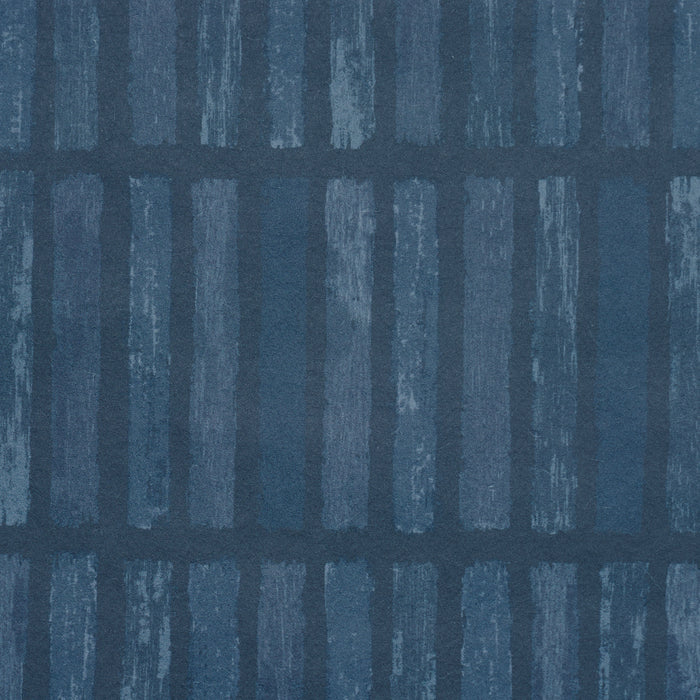 Schumacher Wabi-Sabi Dark Blue Wallpaper Sample 5014592