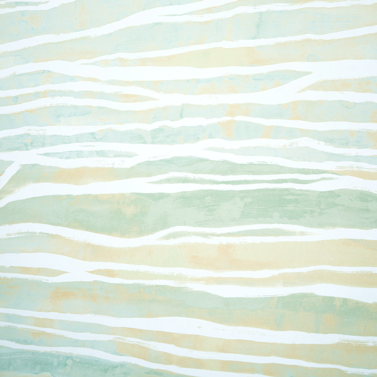 Schumacher Terra Panel Set Jade Wallpaper Sample 5014700