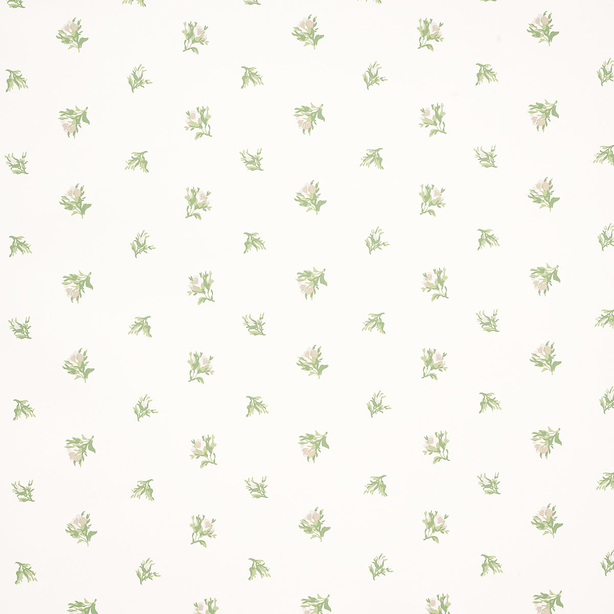 Schumacher Margie Floral Gris Wallpaper 5014741
