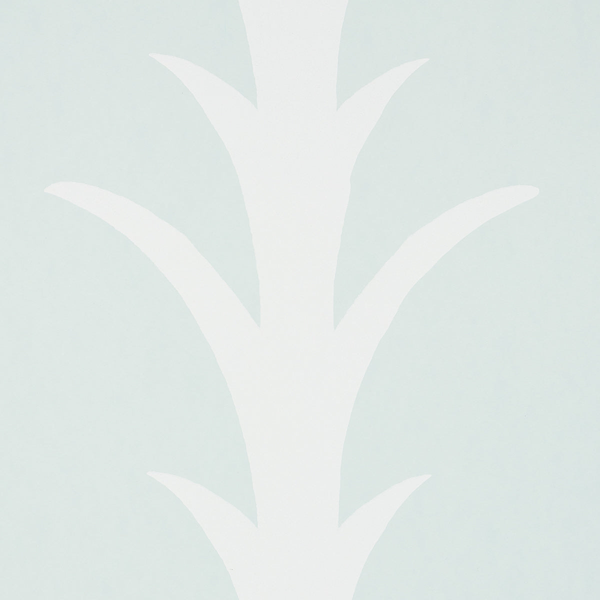 Schumacher Acanthus Stripe Ivory On Mineral Wallpaper 5014770