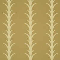 Schumacher Acanthus Stripe Anis On Chartreuse Wallpaper 5014777