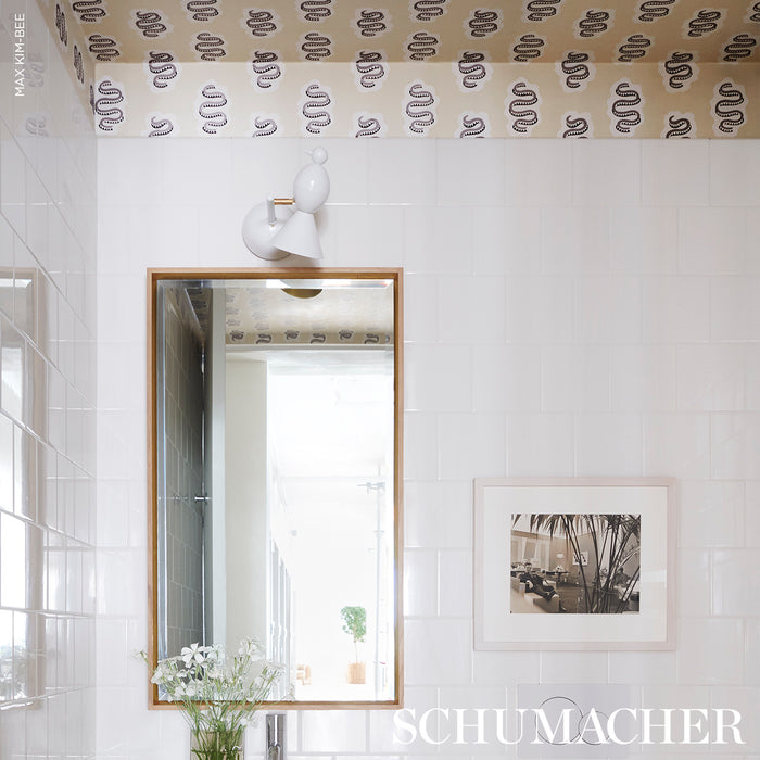 Schumacher Elsa Sandstone Wallpaper 5014811