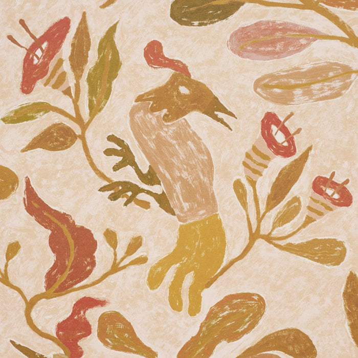 Schumacher Canopy Spice Wallpaper 5014833