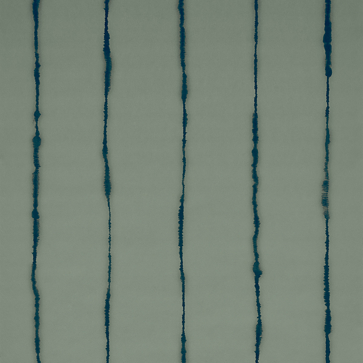 Schumacher Ephemera Teal Gray Wallpaper Sample 5014872