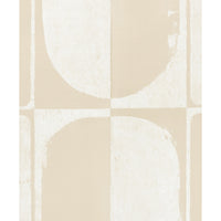 Schumacher The Cloisters Panel Set Warm White Wallpaper 5014900