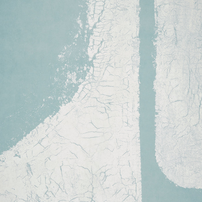 Schumacher The Cloisters Panel Set Soft Blue Wallpaper Sample 5014902