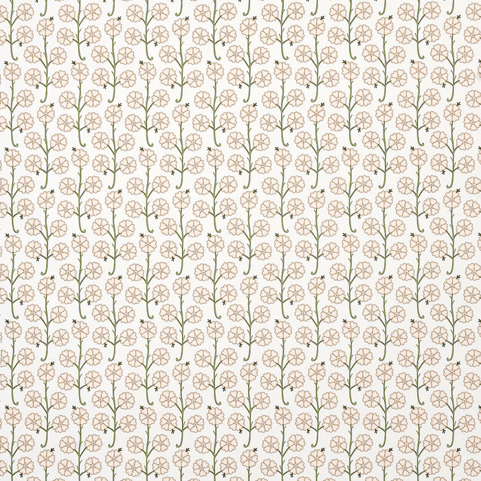 Schumacher Gardenia Flax Wallpaper Sample 5014920