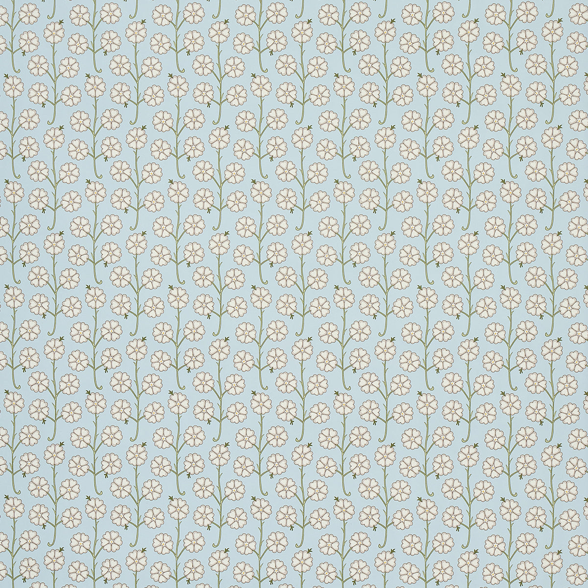 Schumacher Gardenia Egg Blue Wallpaper 5014921