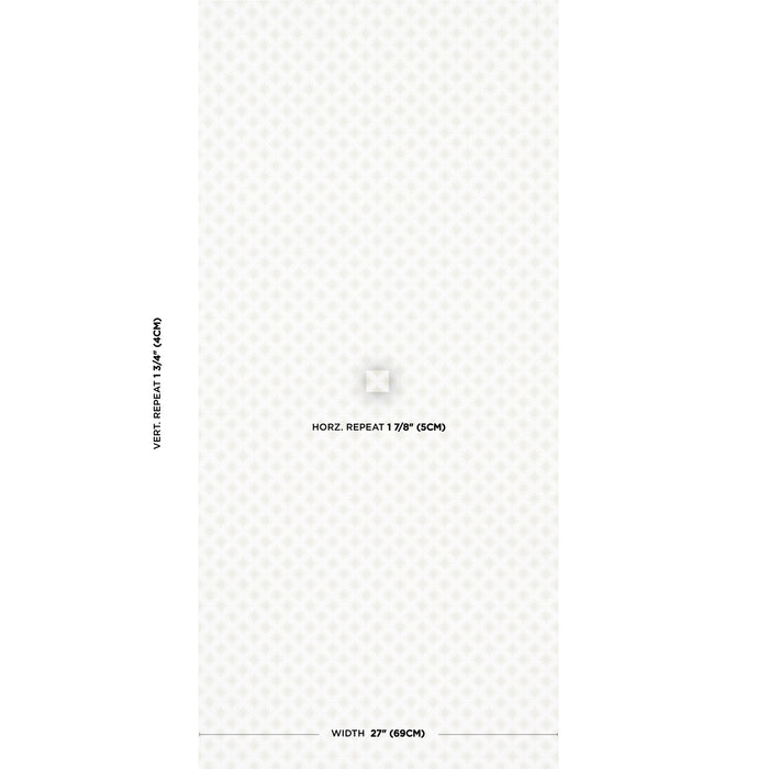 Schumacher Star Anise Mink Wallpaper Sample 5014940