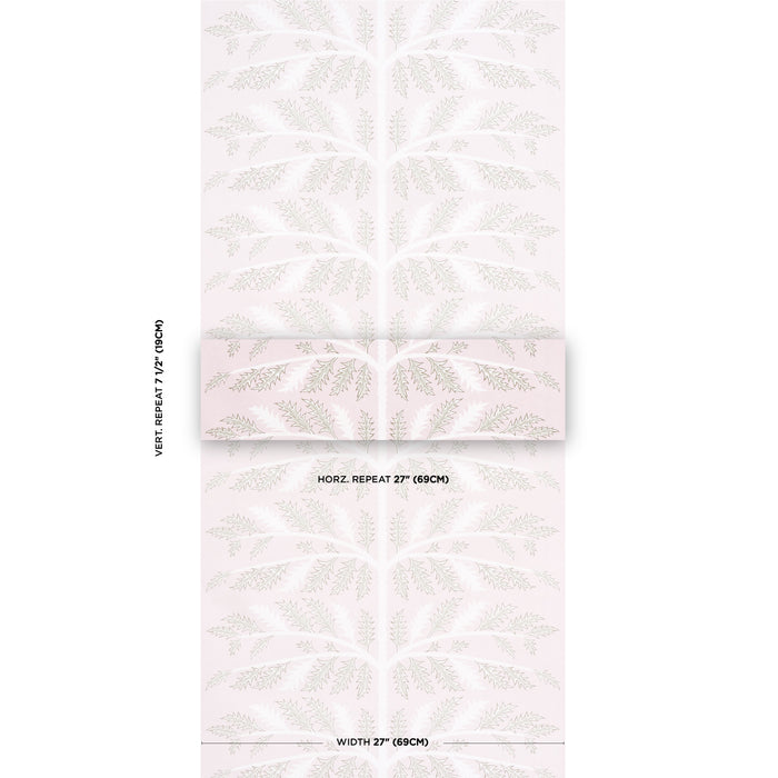 Schumacher Thistle Rose Wallpaper 5014952