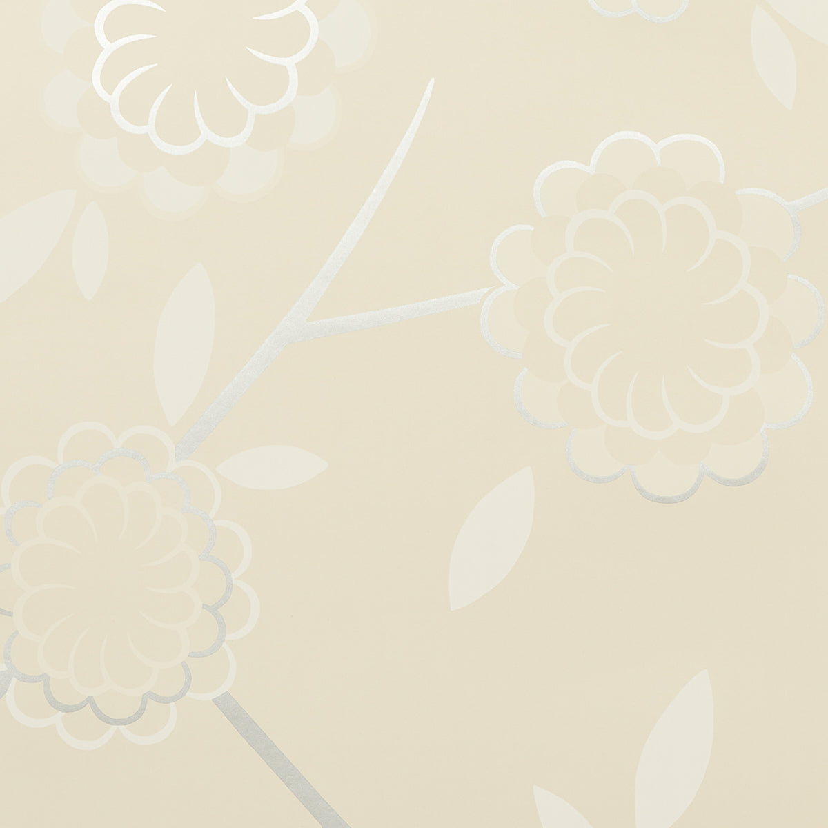 Schumacher Birdtree Silver Wallpaper 5014991