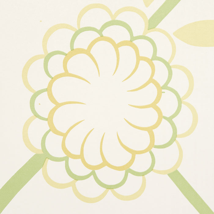 Schumacher Birdtree Mimosa Wallpaper Sample 5014992