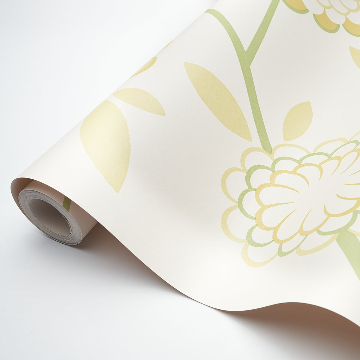 Schumacher Birdtree Mimosa Wallpaper Sample 5014992