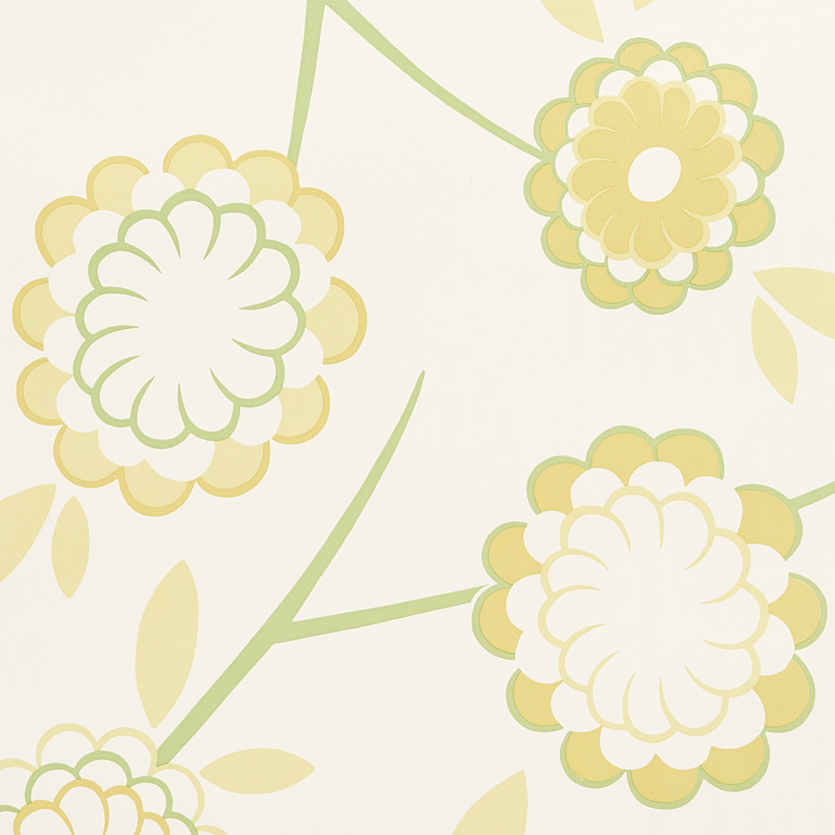 Schumacher Birdtree Mimosa Wallpaper Sample 5014992