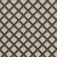 Schumacher Maize Black & Cream Wallpaper 5015040