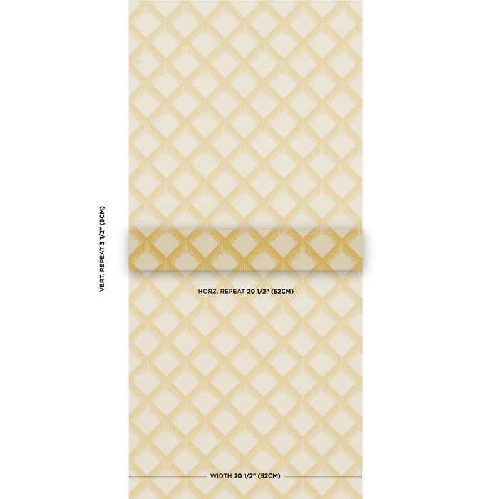 Schumacher Maize Mustard Wallpaper Sample 5015042