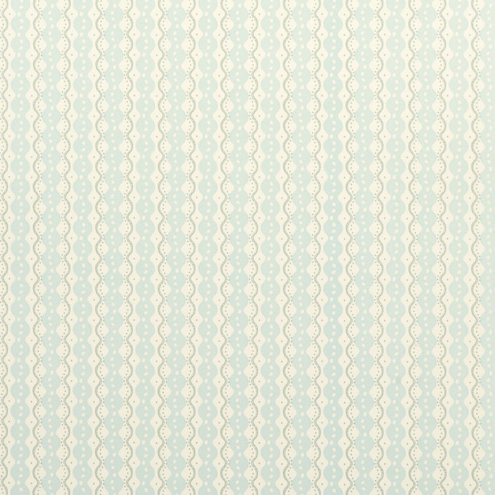 Schumacher Centipede Stripe Icing Blue Wallpaper Sample 5015070