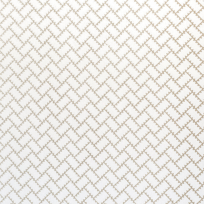 Schumacher Parterre Silver Wallpaper Sample 5015081