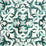 Schumacher Azulejos Emerald Wallpaper Sample 5015121
