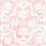 Schumacher Azulejos Pink Wallpaper Sample 5015122