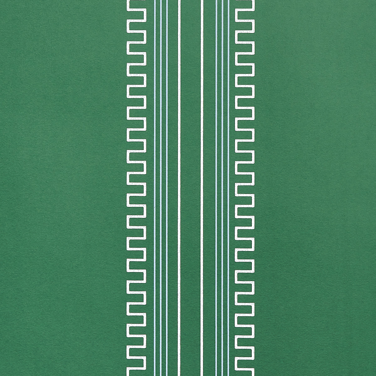 Schumacher Greco Stripe Green Wallpaper 5015142