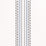 Schumacher Greco Stripe Ivory Wallpaper 5015143