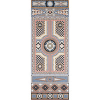 Schumacher Shell Grotto Panel A Onyx Multi Wallpaper 5015160