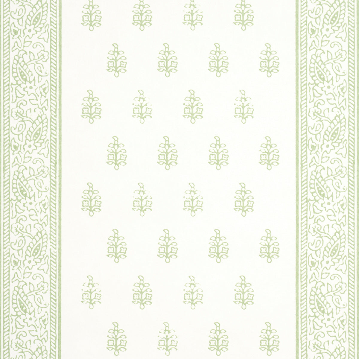 Schumacher Katsura Stripe II Leaf Wallpaper 5015231