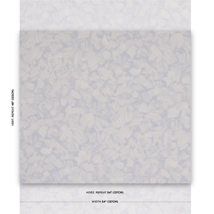 Schumacher Atmos Cool Lilac Wallpaper Sample 5015281