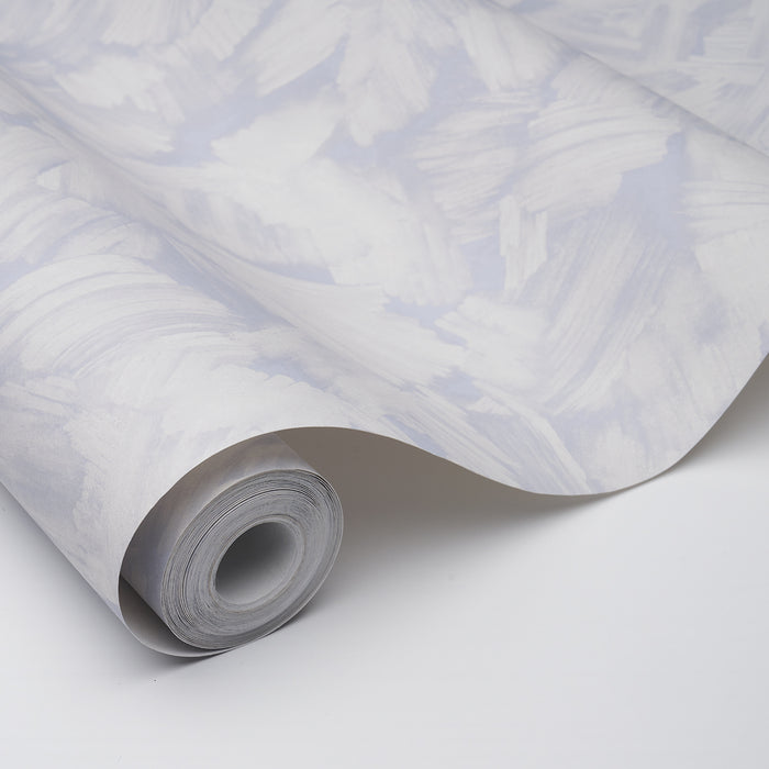 Schumacher Atmos Cool Lilac Wallpaper Sample 5015281