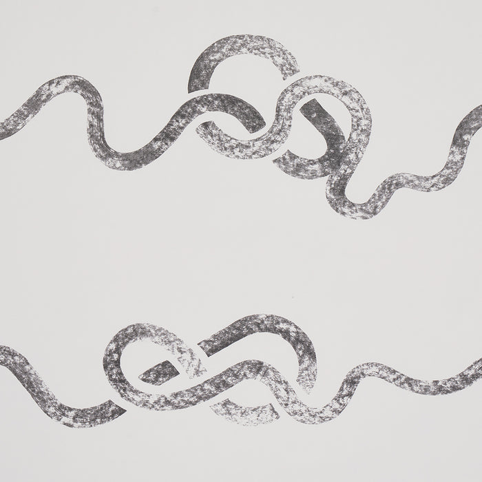 Schumacher Rhapsody Graphite Wallpaper Sample 5015300